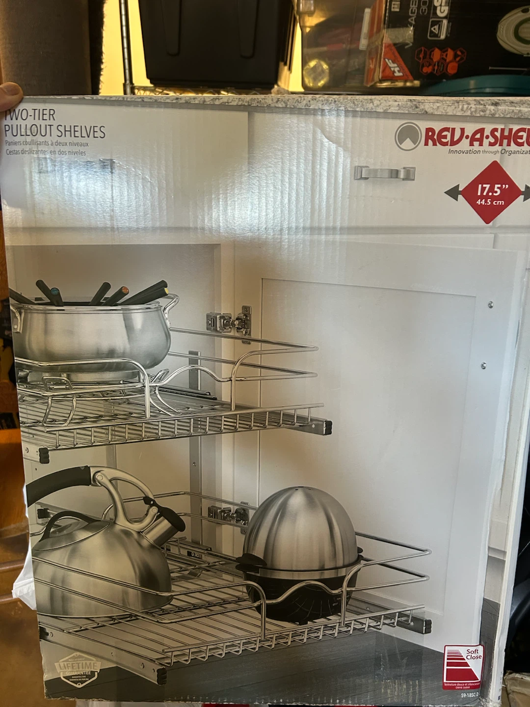 Rev-A-Shelf Two-Tier Pullout Shelves 17.5" - photo 2