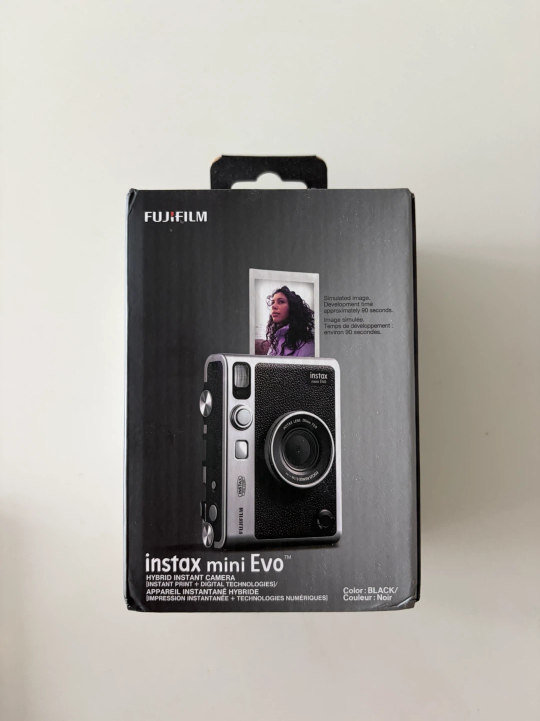 Fujifilm Instax Mini Evo Instant Camera - Black