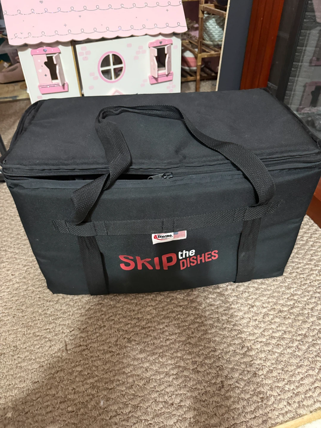 SkipTheDishes Insulated Food Delivery Bag