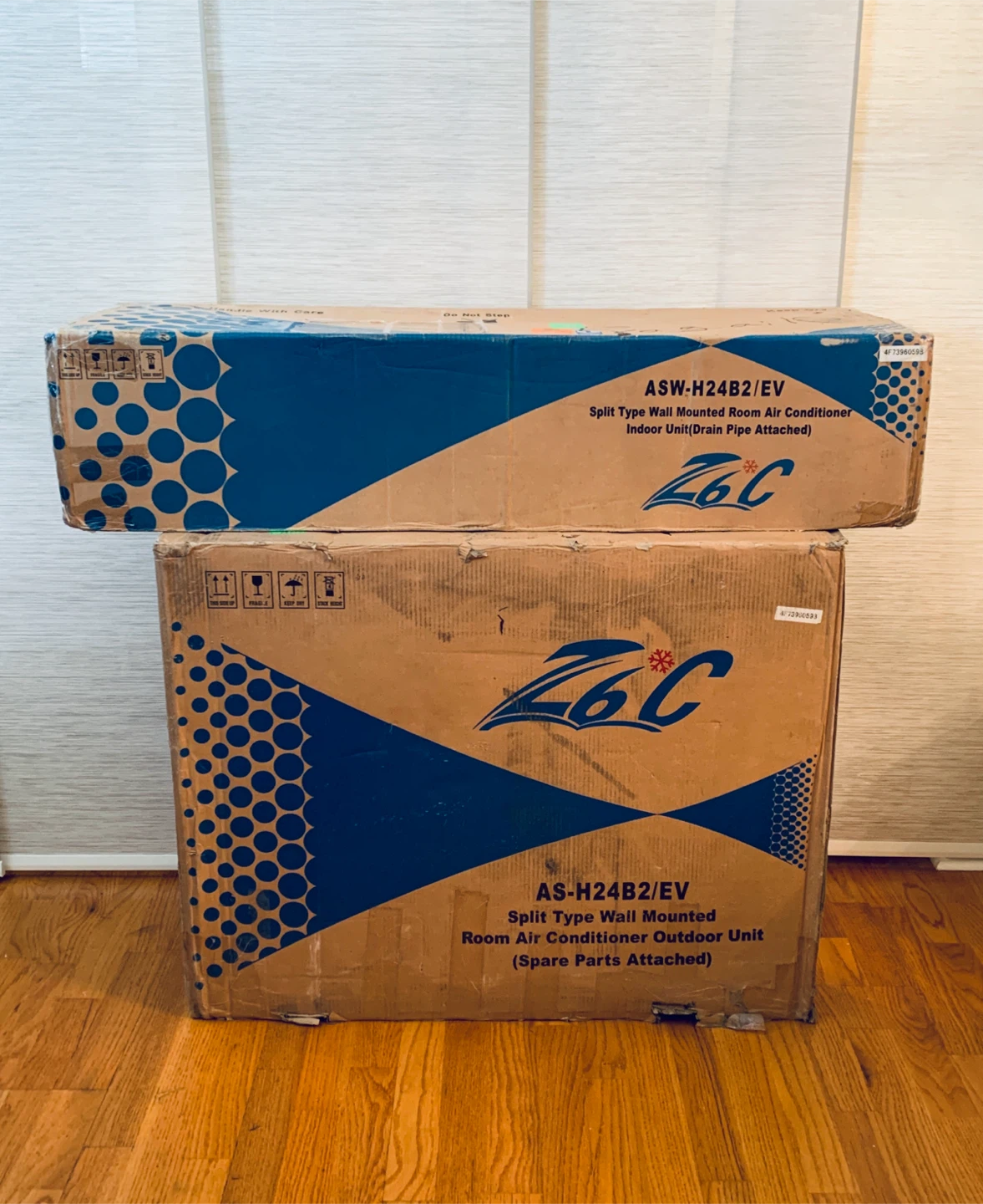 New 24,000 BTU Mini Split Air Conditioner Heating Pump