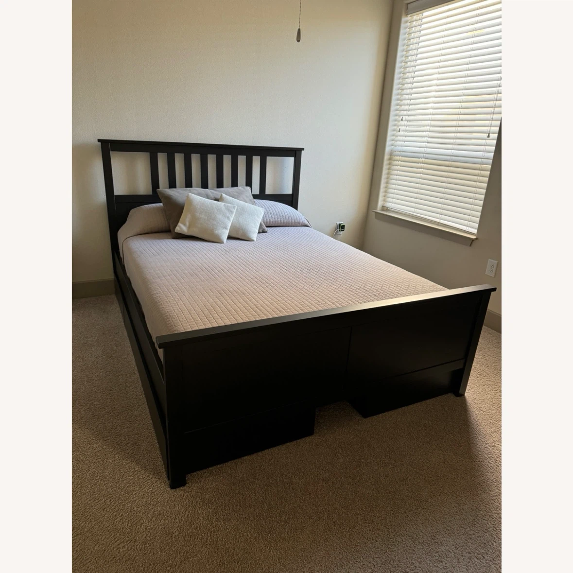 King Bed Frame + Drawers+ mattress +including delivery - photo 3