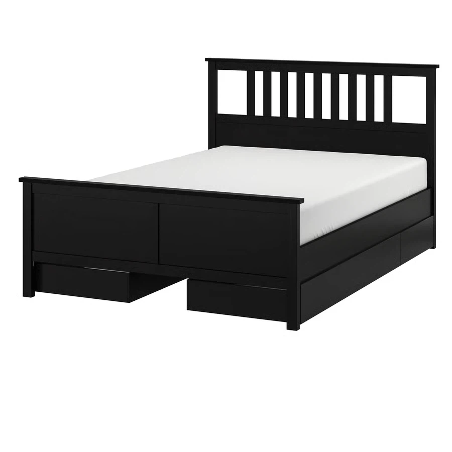 King Bed Frame + Drawers+ mattress +including delivery - photo 4