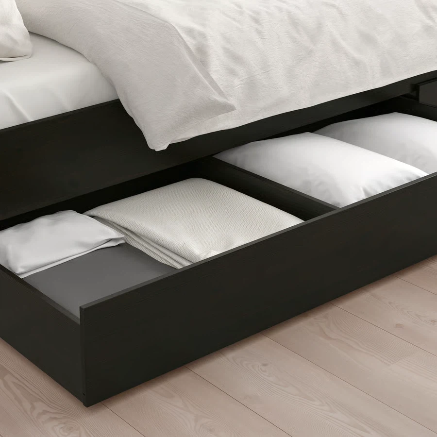 King Bed Frame + Drawers+ mattress +including delivery - photo 5