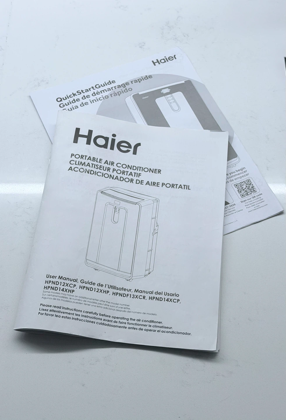 4-in-1 13,500 BTU HAIER Portable Air Conditioner + Heating Pump - photo 3