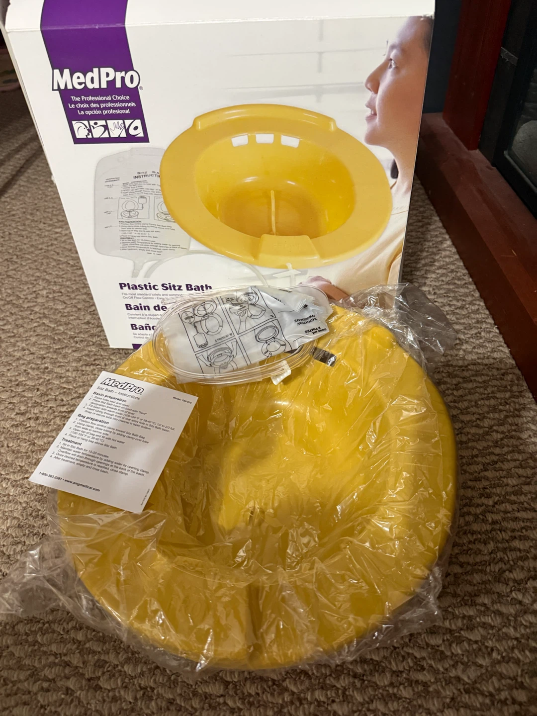 MedPro Plastic Sitz Bath