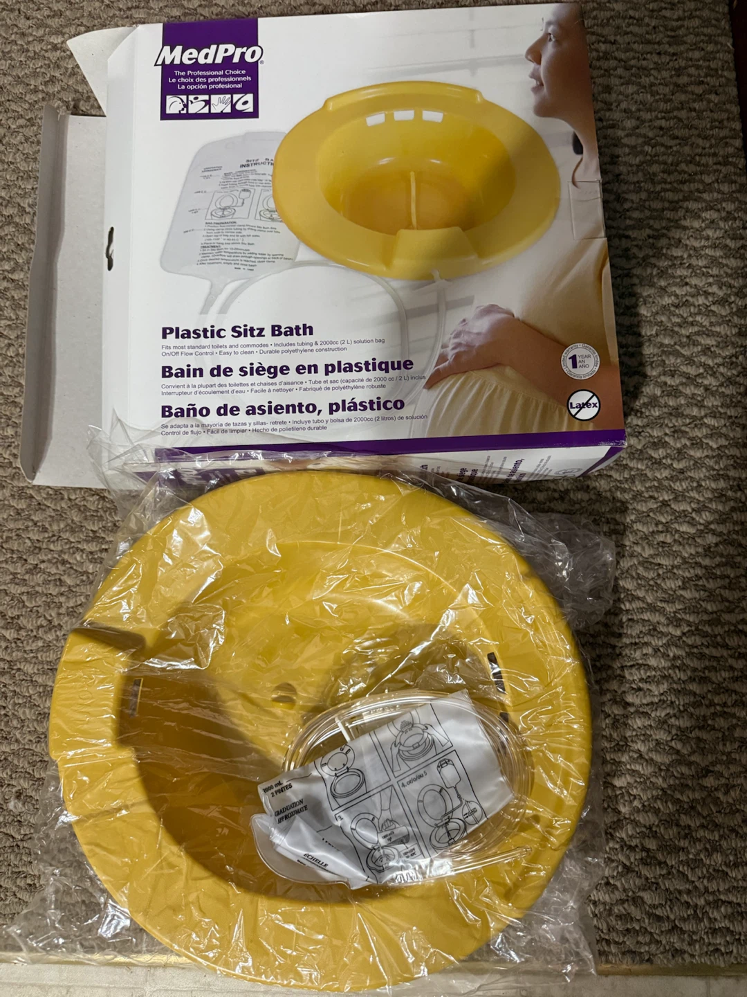 MedPro Plastic Sitz Bath - photo 2