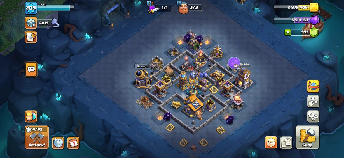 Clash of clans ( level 17) with builder hall - photo 5