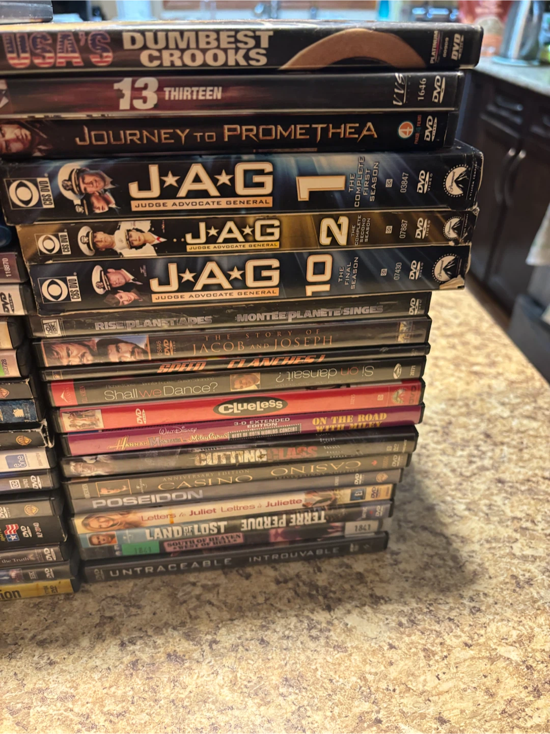 62 Various DVD and Blu-ray Movies Collection