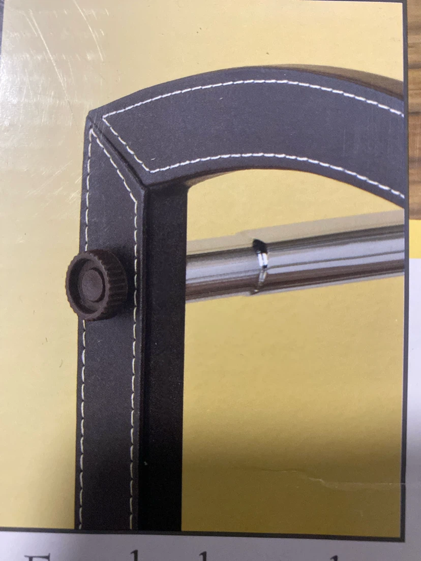 Faux Leather Shoe Rack - photo 2