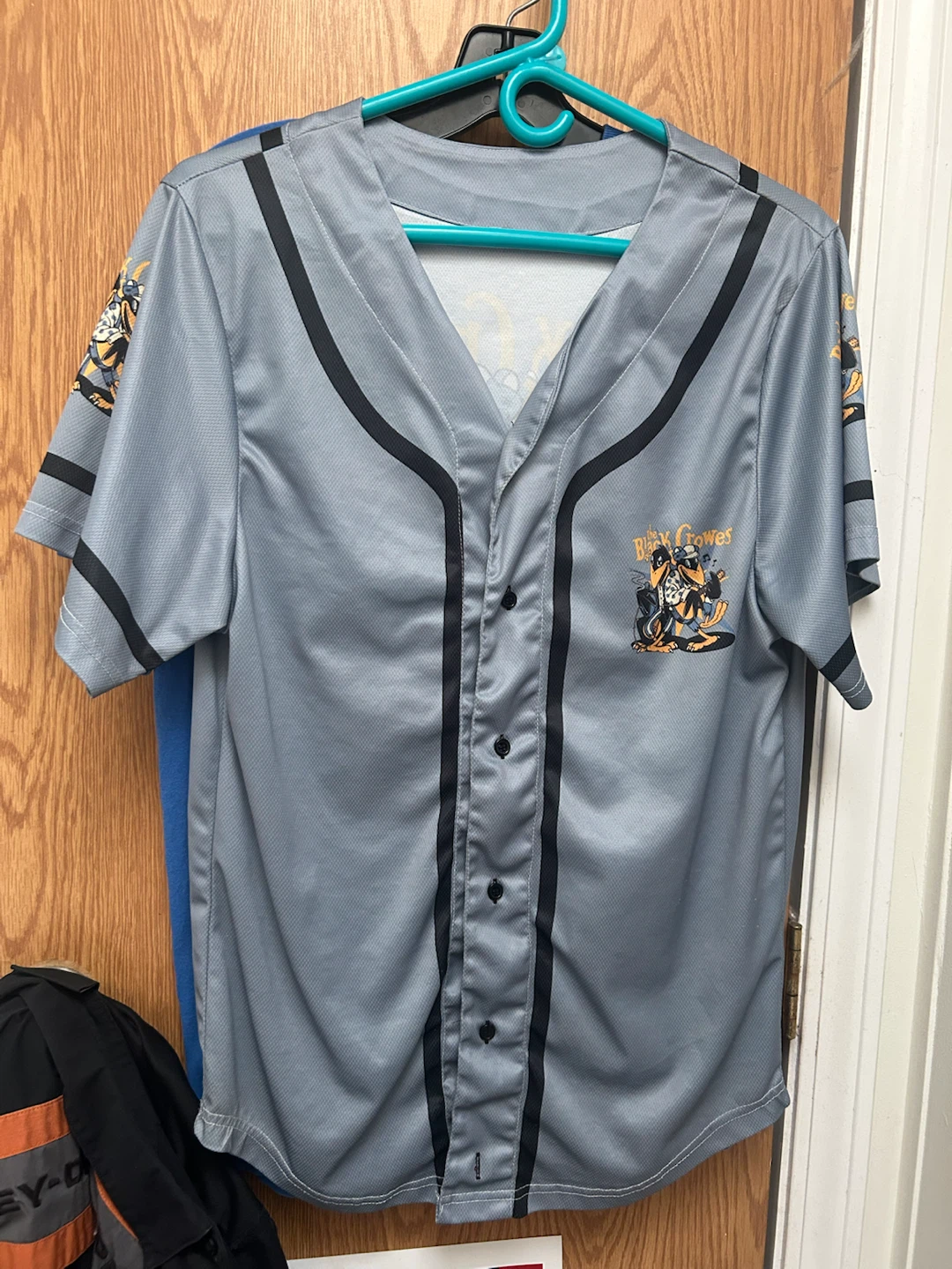 Black Crowes button jersey