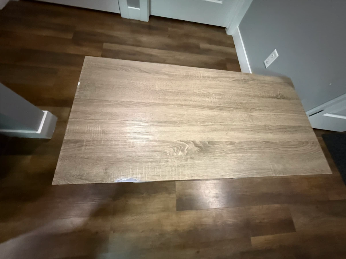 Modern Coffee Table with Storage Shelf - photo 2