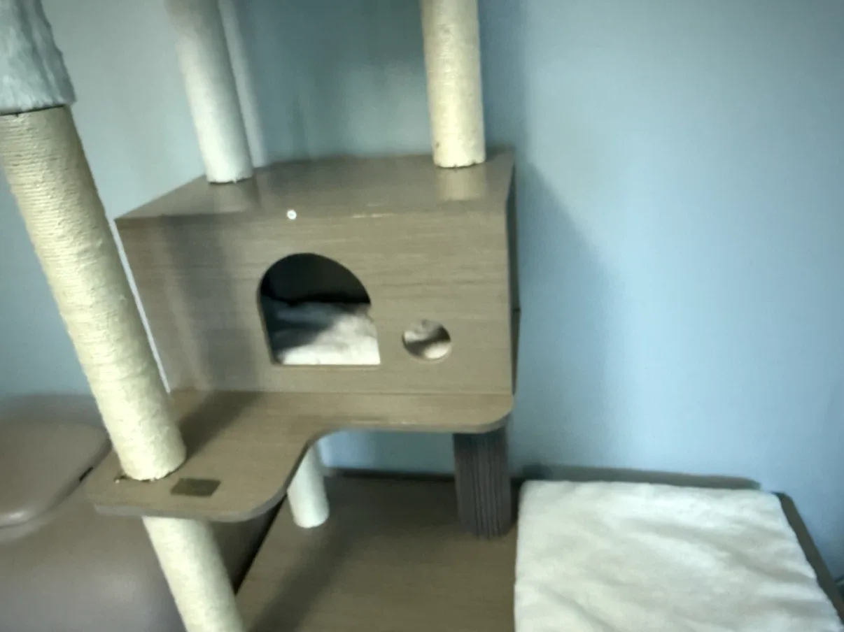 Multi-Level Cat Tree Condo with Scratching Post - photo 4