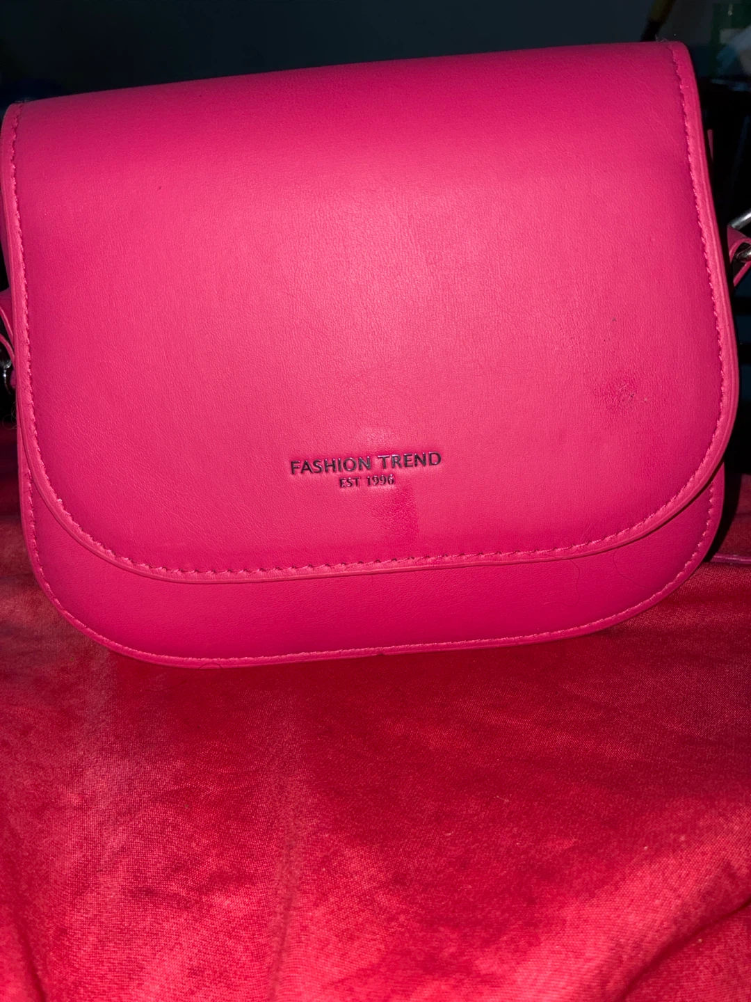 Hot Pink Fashion Trend Saddle Bag