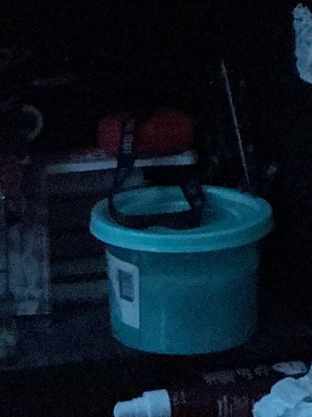 Teal Bucket of slime