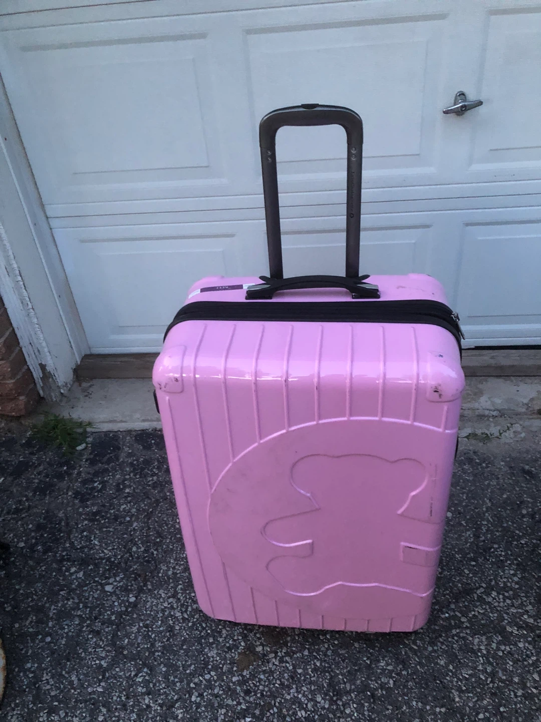 Pink Hard-shell Carry-on Luggage