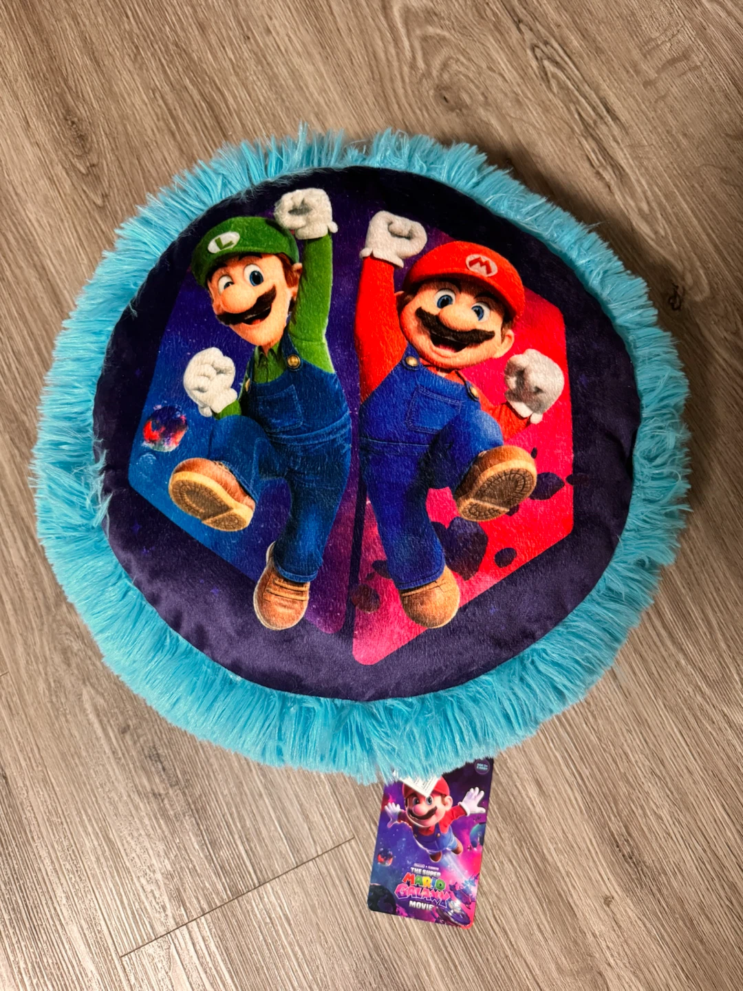 The Super Mario Bros. Movie round pillow