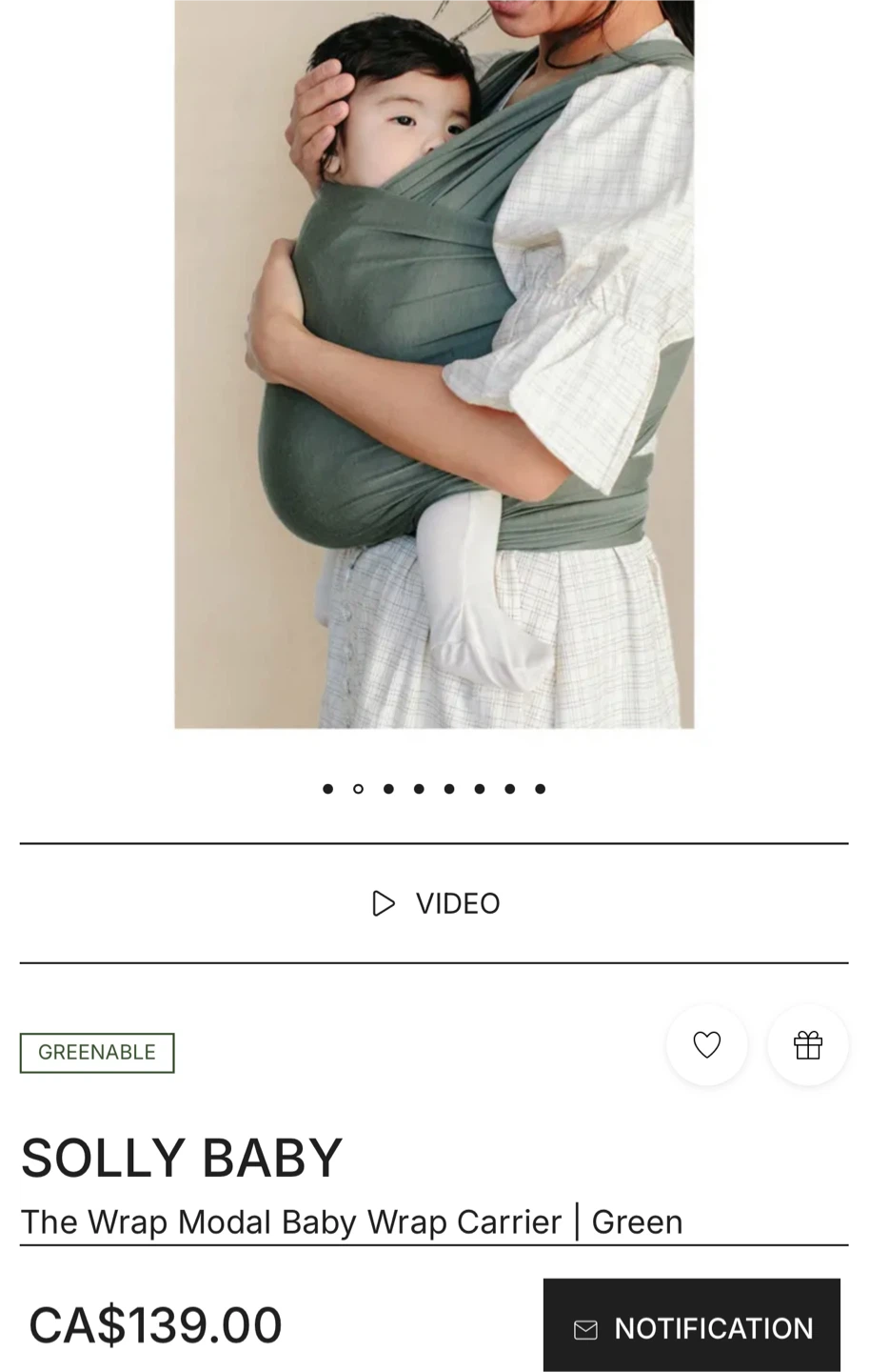 SOLLY BABY - Baby Wrap Carrier - photo 4