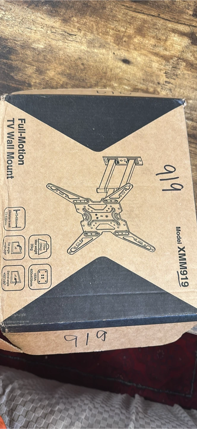 Full-Motion TV Wall Mount - Model XMM919 - photo 2