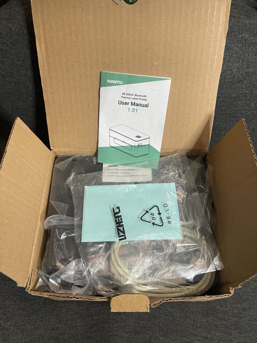 SVANTTO 4B-2063C Bluetooth Thermal Shipping Label Printer - photo 5
