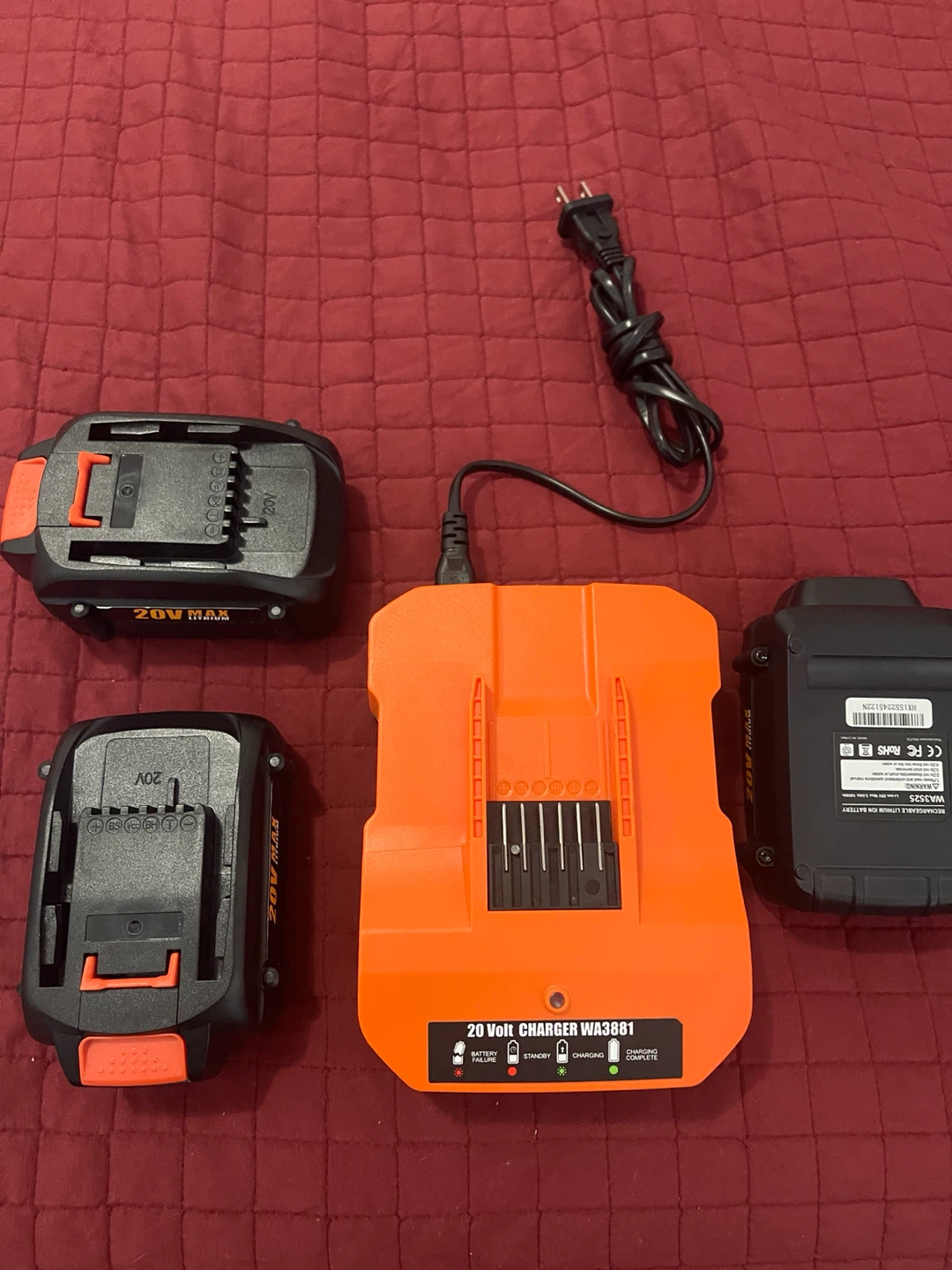 ANTRobut 20V 8.0Ah Lithium-ion Battery 2-Pack with Charger - photo 2