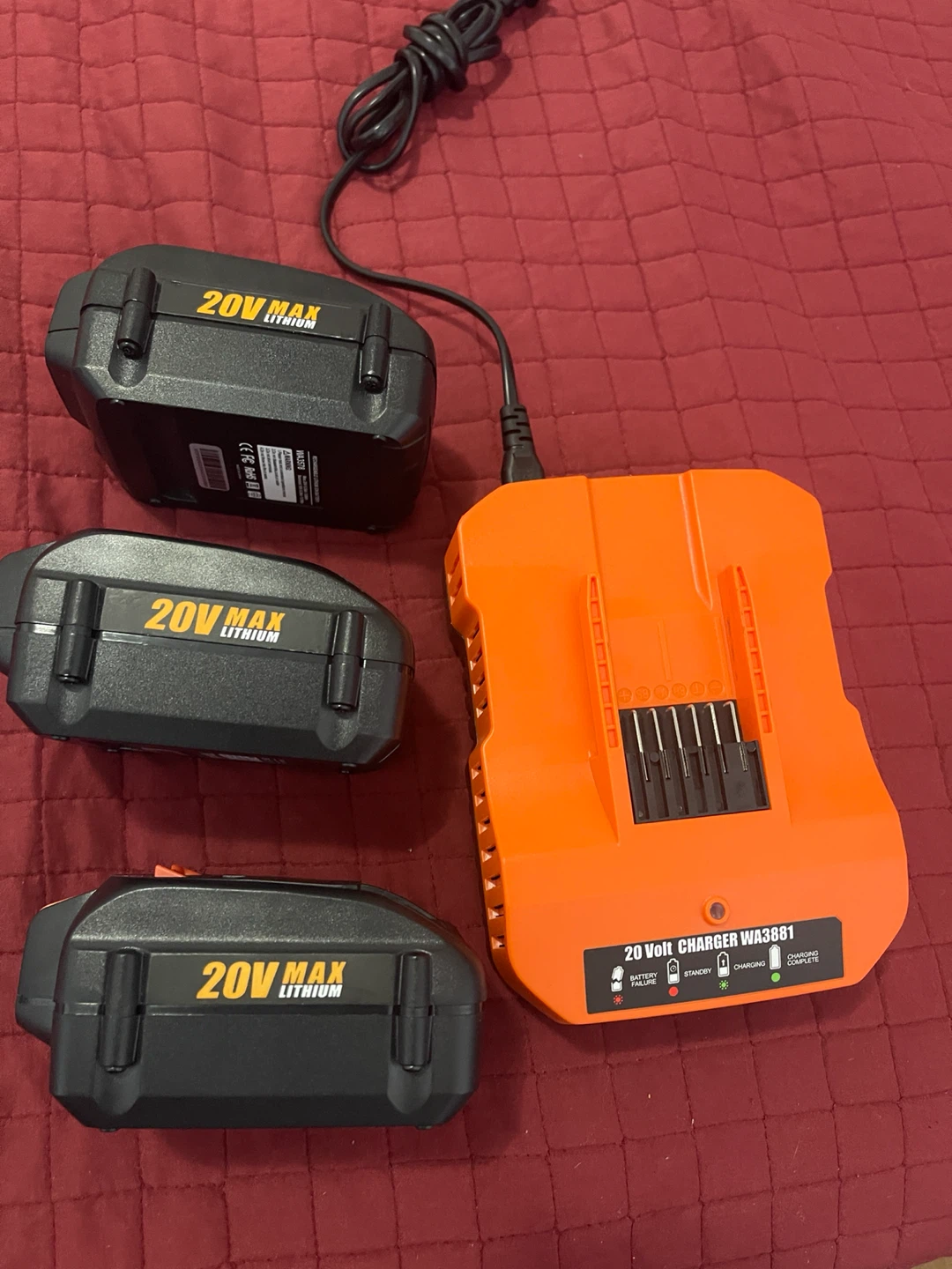 ANTRobut 20V 8.0Ah Lithium-ion Battery 2-Pack with Charger - photo 3