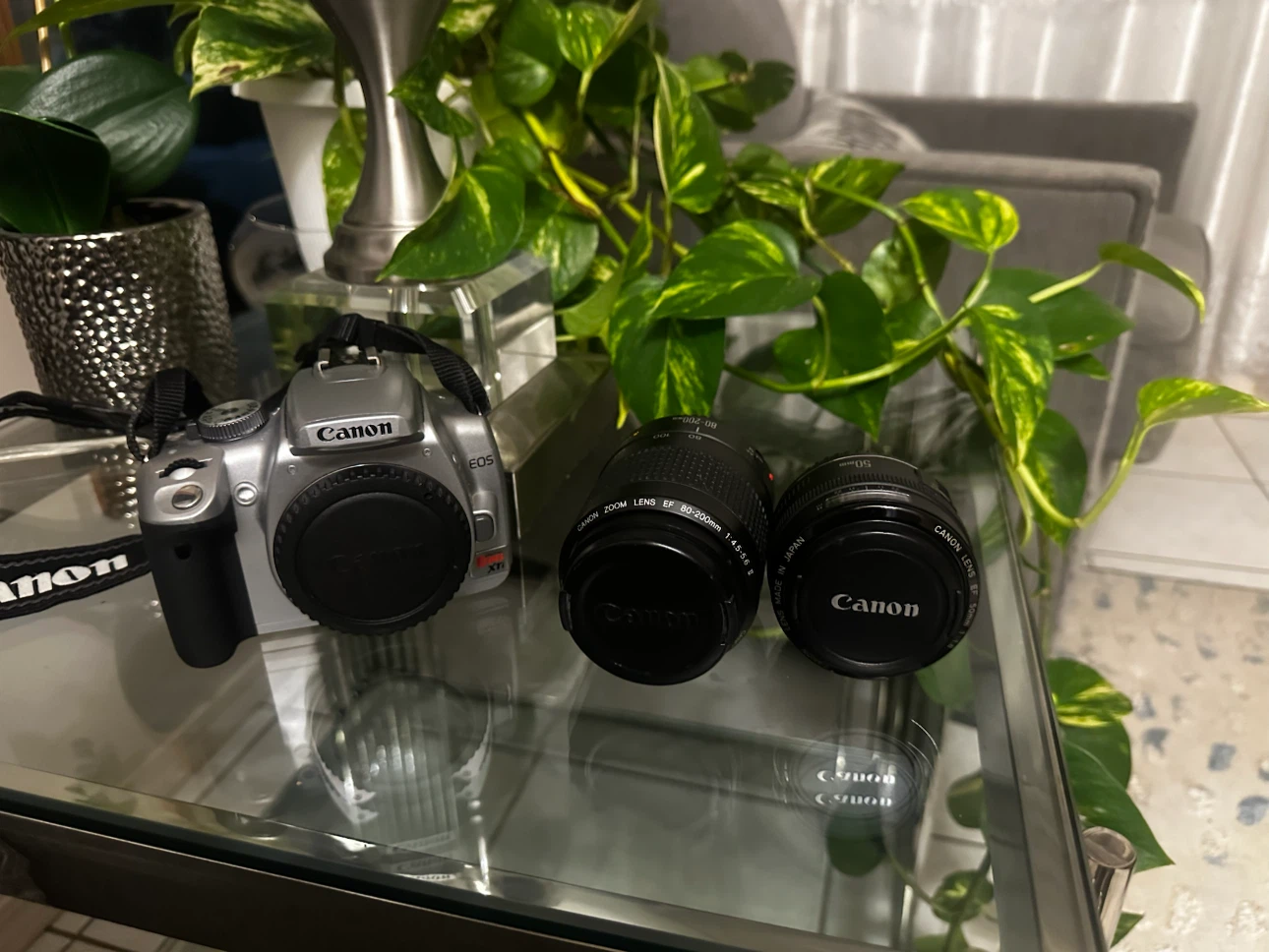 Canon EOS Rebel XTi DSLR Camera with 2 Lenses and Accessories - photo 2