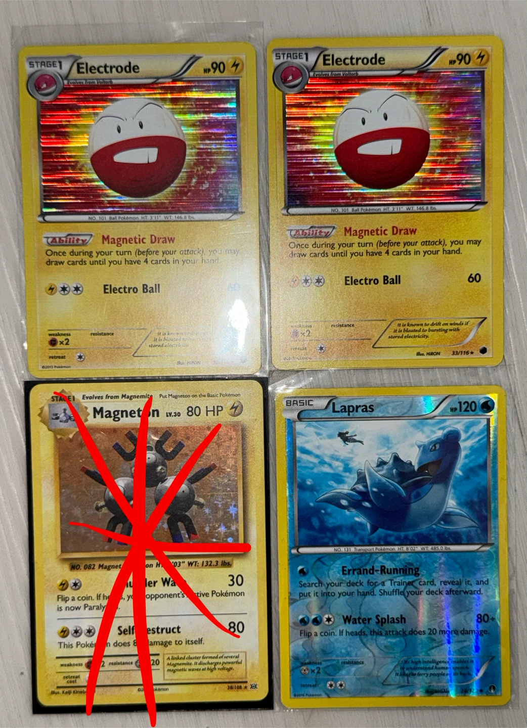 Pokémon cards for sale or trade