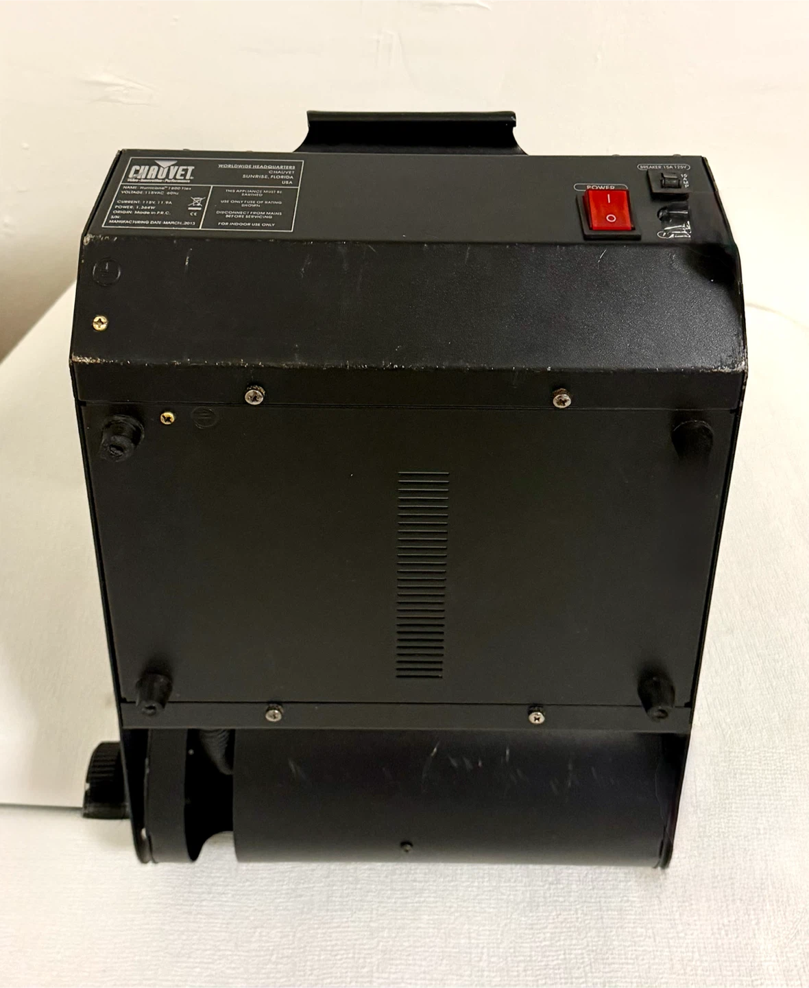 ⁠Chauvet DJ Fog Machine (Hurricane 1800 Flex) -(No Remote) - photo 5