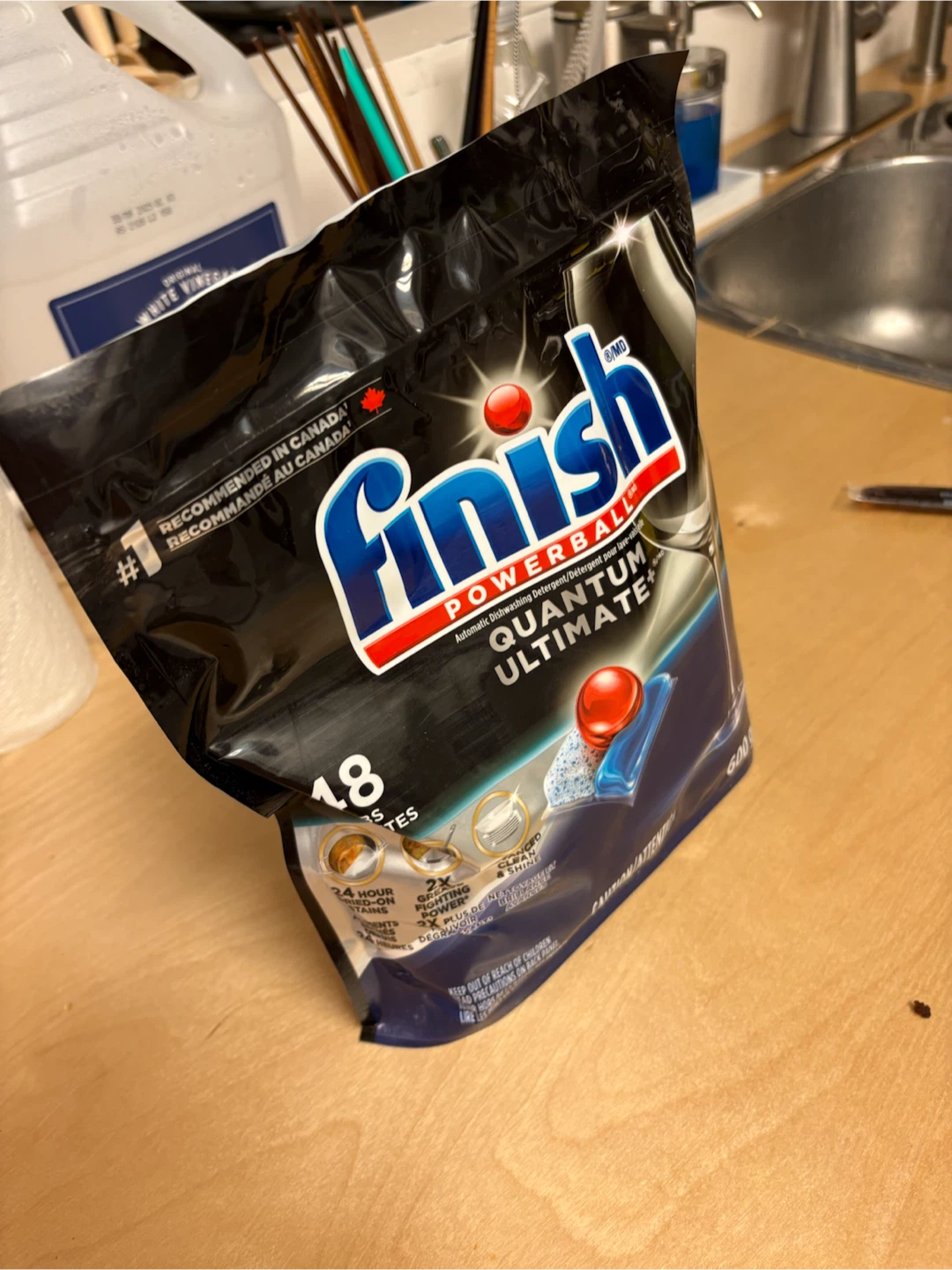 Finish Powerball Quantum Ultimate Dishwasher Detergent - 48 Tabs