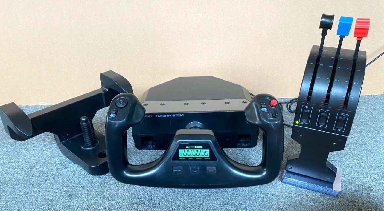 Logitech Flight Yoke System M/N: J-U0004