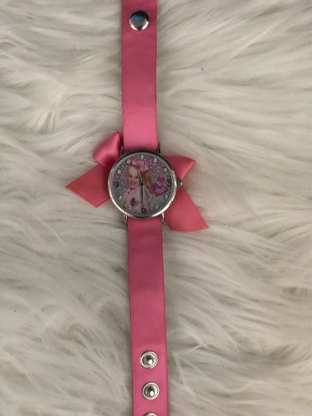 JoJo Siwa Pink Ribbon Watch