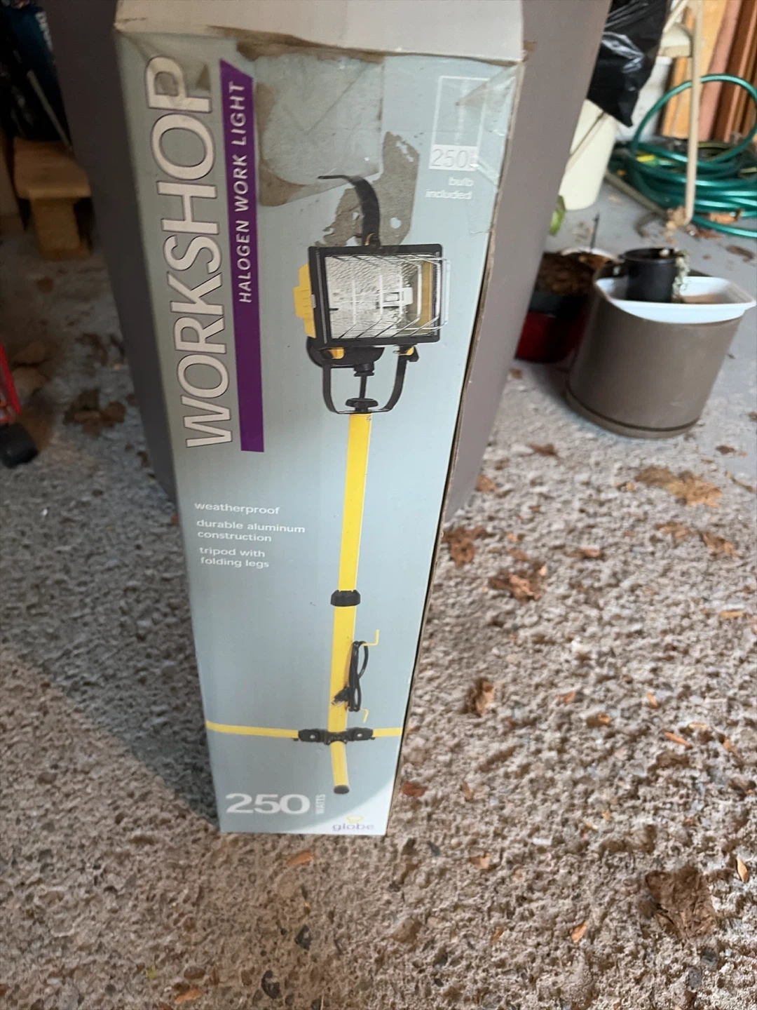 WORKSHOP Halogen Work Light 250W