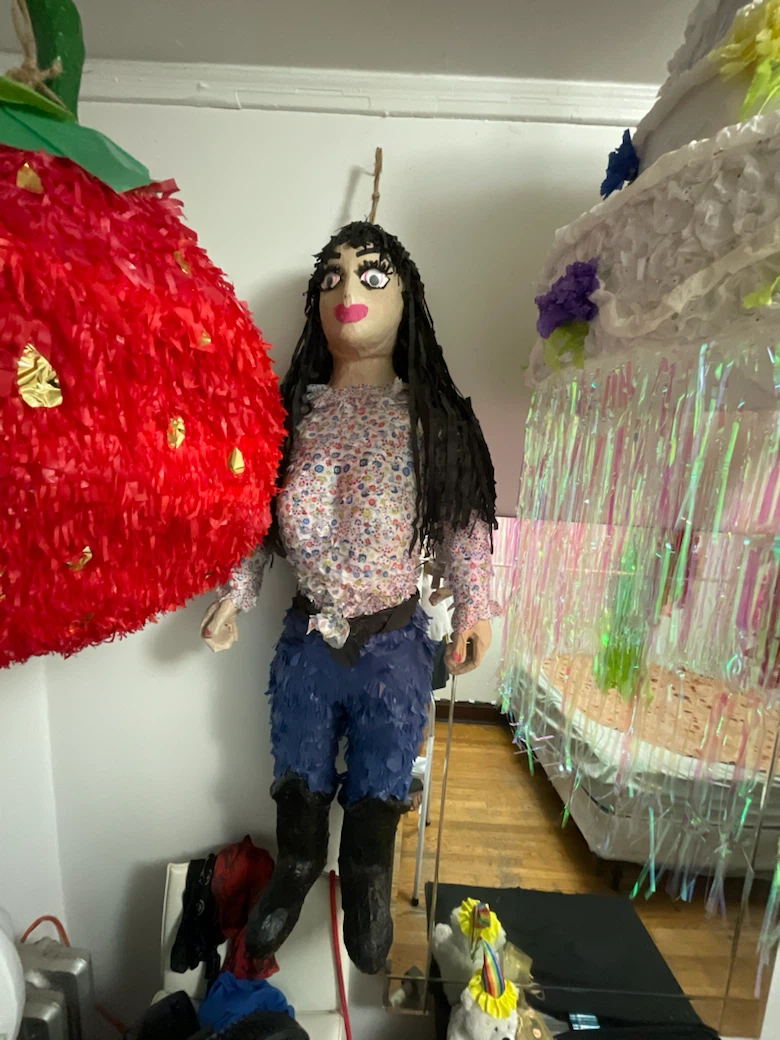 Assorted Pinatas: Banana, Strawberry, Cake, Star, and Figure - photo 5