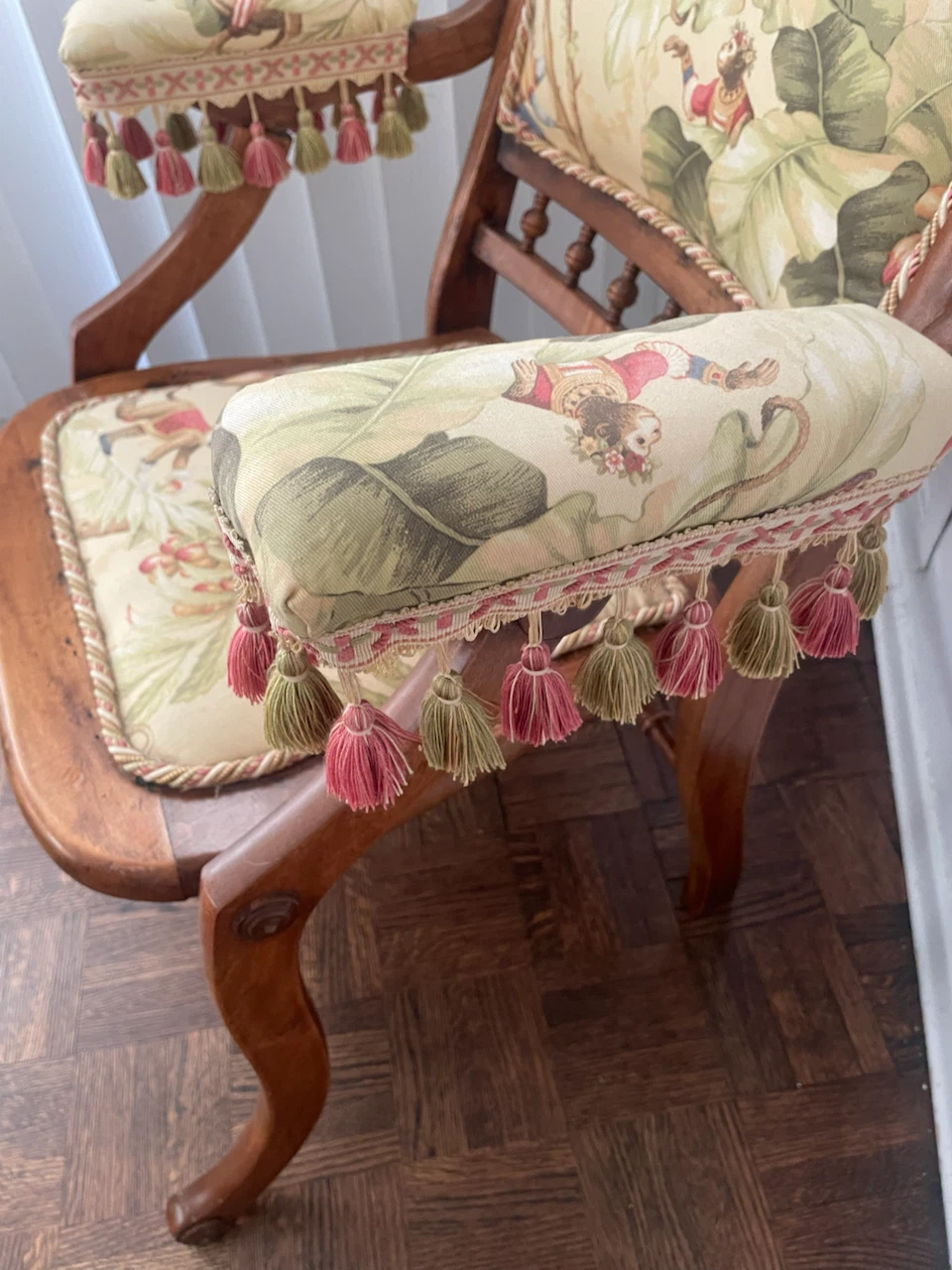 Antique whimsical folding chair - photo 3