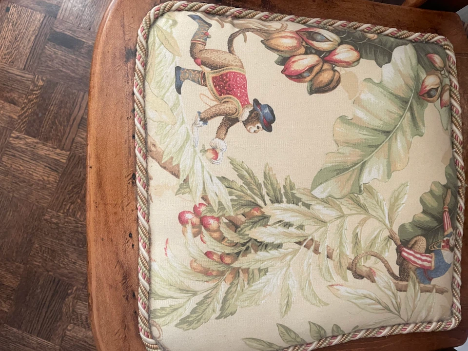 Antique whimsical folding chair - photo 4