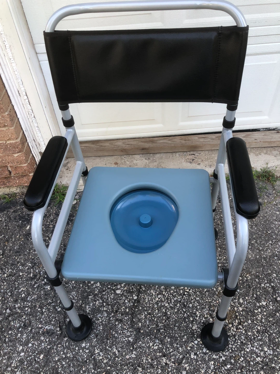 Folding Commode Chair with Bucket - photo 2