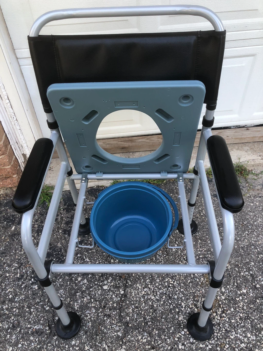 Folding Commode Chair with Bucket - photo 3