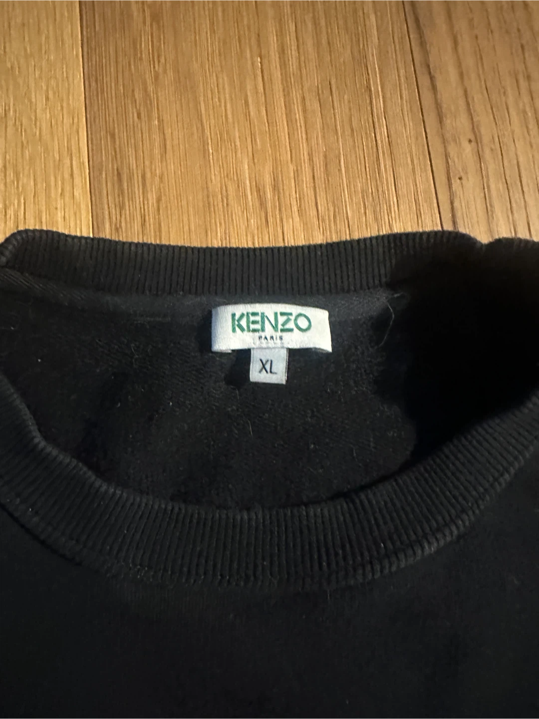 Kenzo Paris Black Sweatshirt XL - photo 2