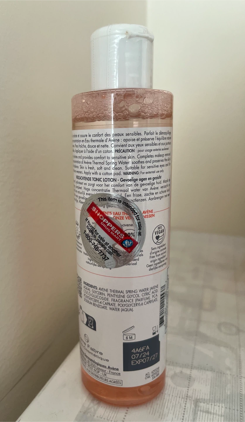 Avene Soothing Toning Lotion 200ml - photo 2