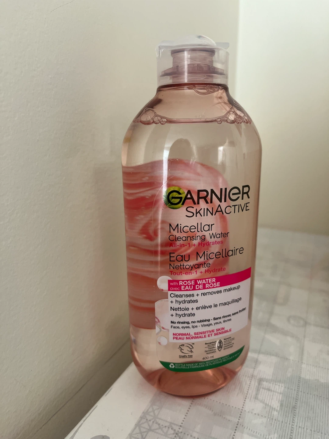 Garnier SkinActive Micellar Cleansing Water with Rose Water