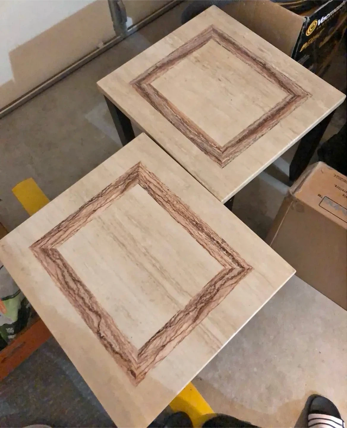 Wooden Side Tables – $60 for the Pair