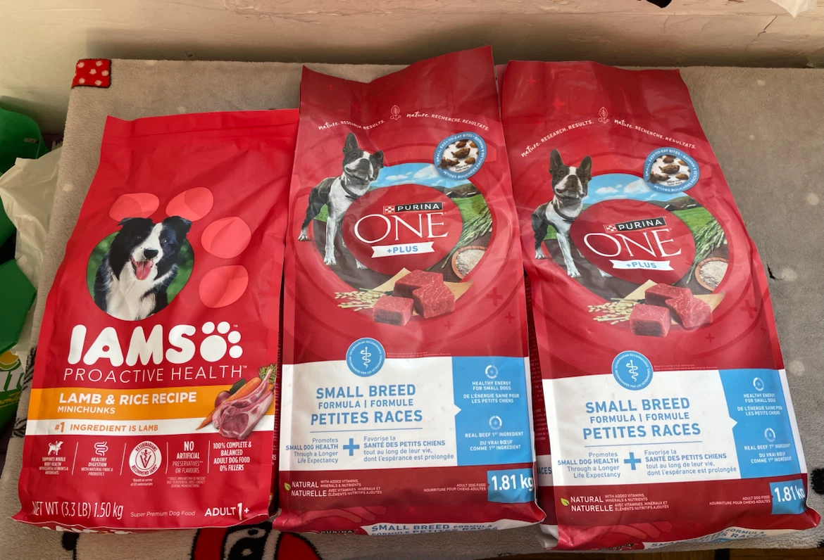 Brand New Dog Food ($4 Each)