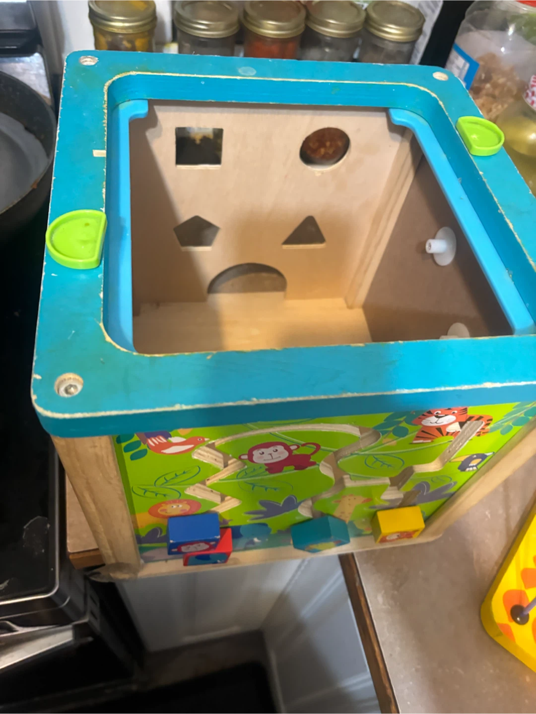 Wooden Activity Cube Toy - photo 4