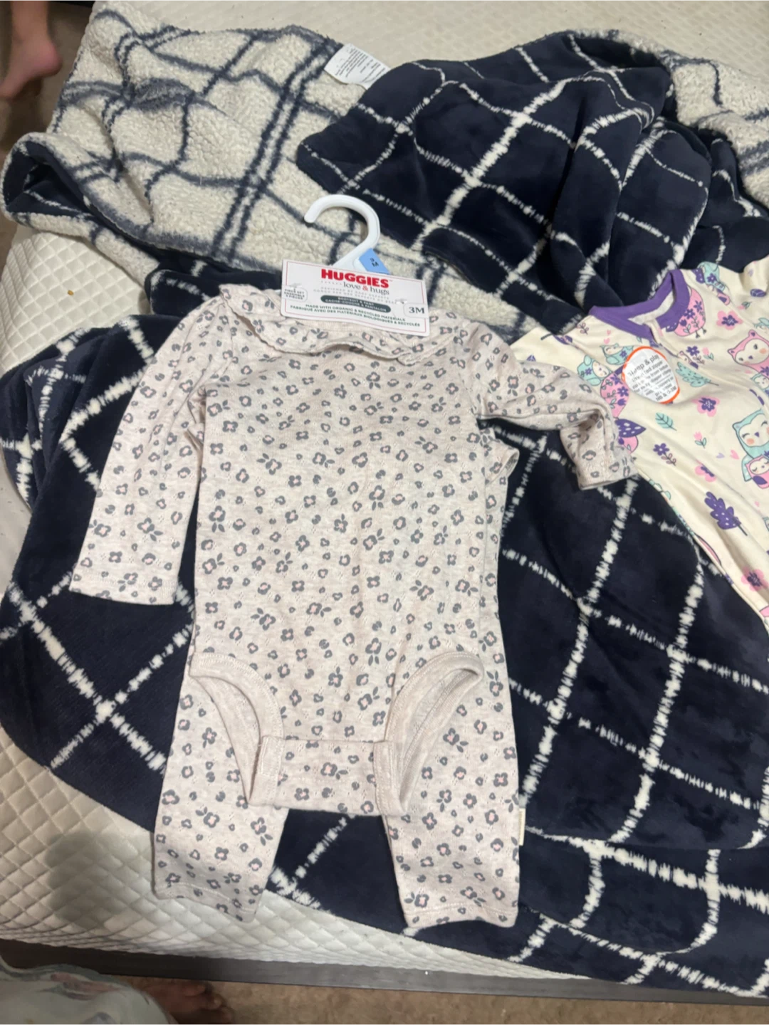 Wonder Nation Sleep & Play Owl Pajamas 3-6M - photo 3