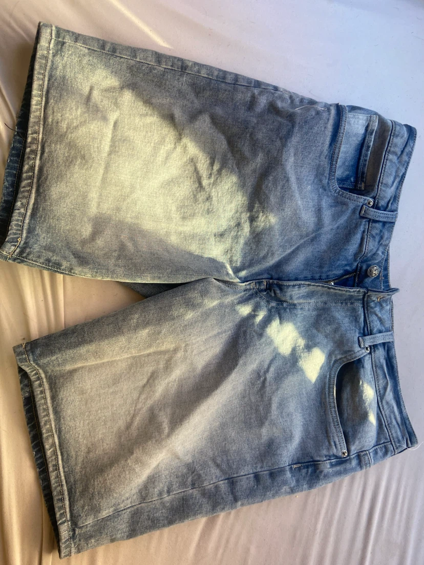 Light Wash Denim Shorts