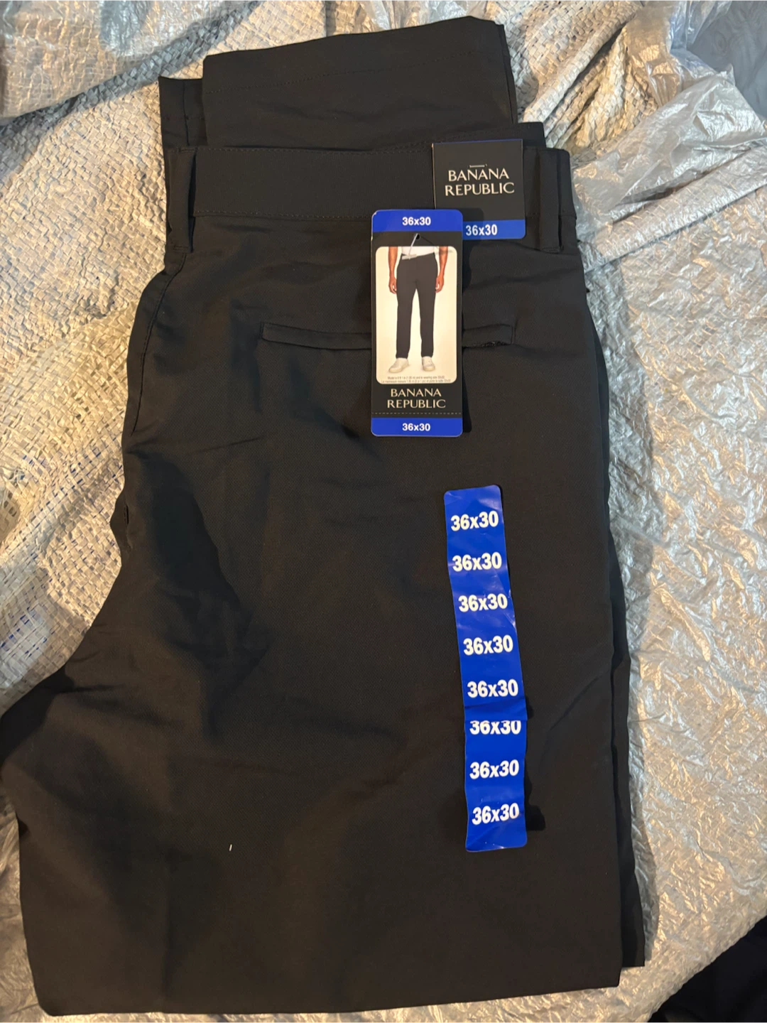 Banana Republic Men's Black Pants 36x30