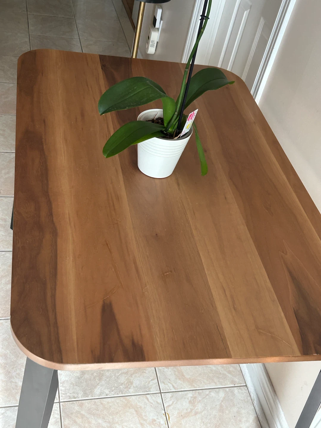Rectangular Dining Table with Black Legs - photo 3