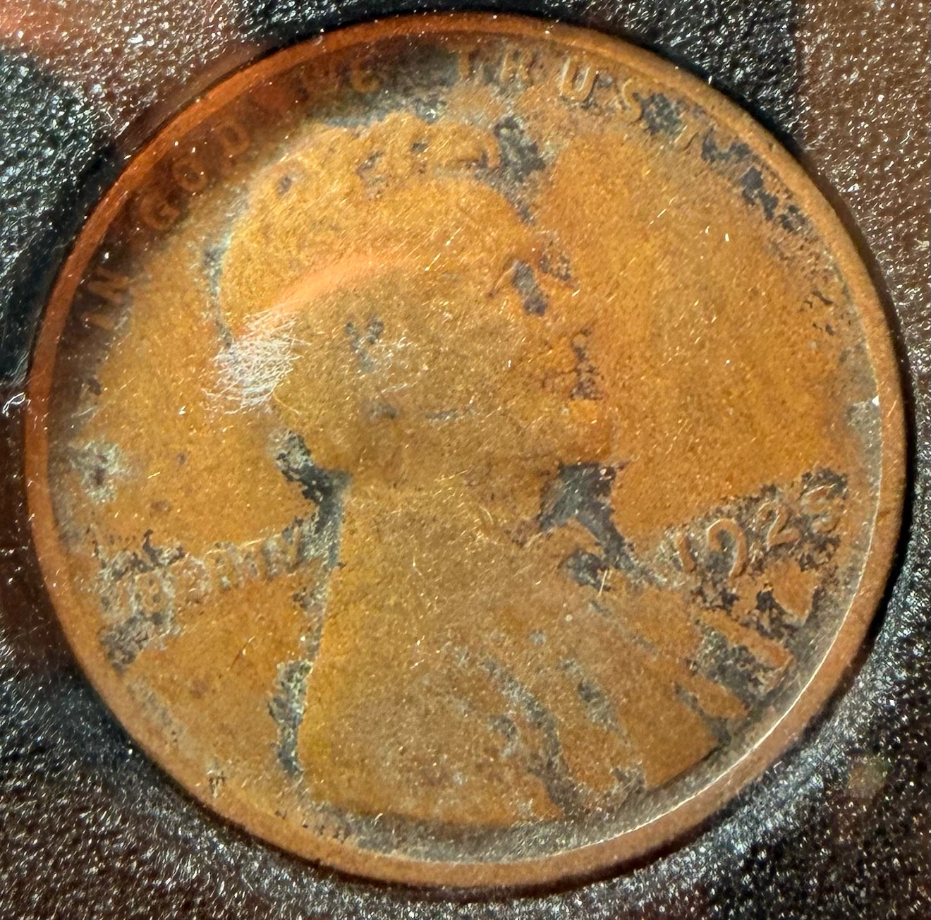1925 USA PENNY - ONE CENT US - WHEAT 1925