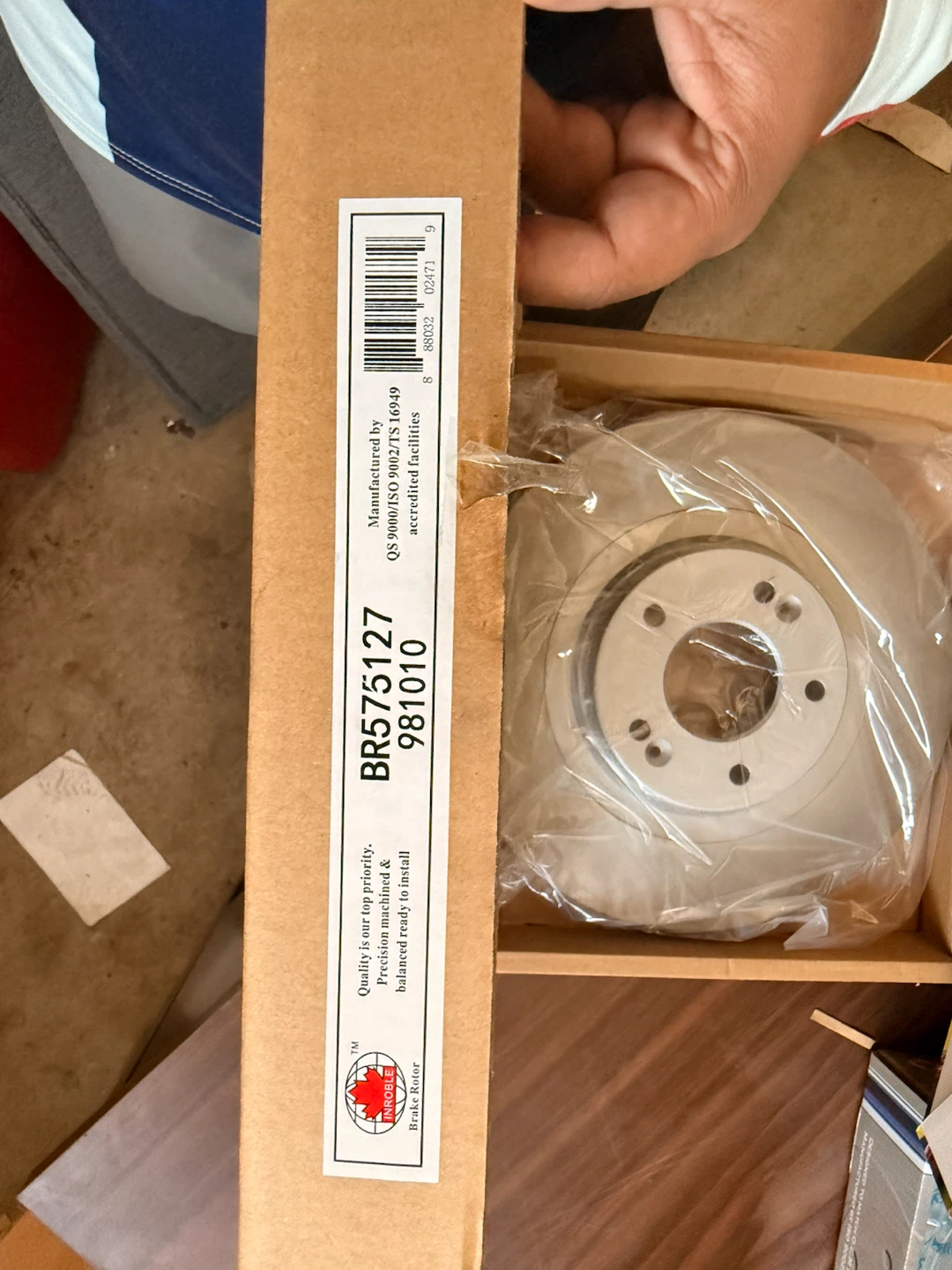 All 4 brake pads and rotors ( Brand new ceramic coated) - photo 5