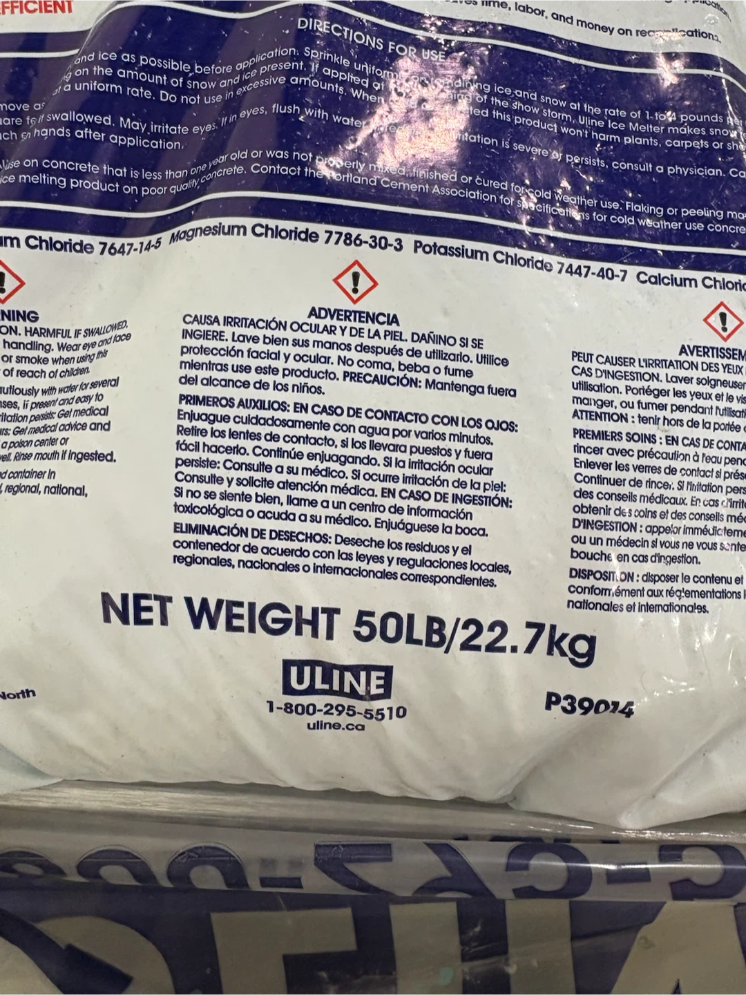ULINE Ice Melt - 50lb Bag - photo 3
